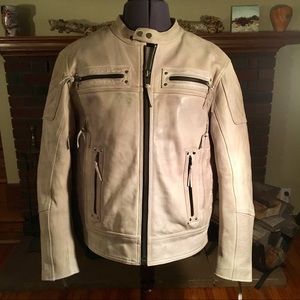 First Manufacturing Warrior King Leather Jacket L